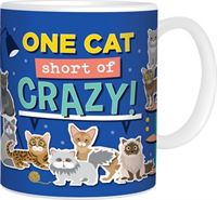 MUG - ONE CAT SHORT OF CRAZY