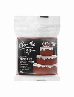 Over the Top Premium BROWN Fondant