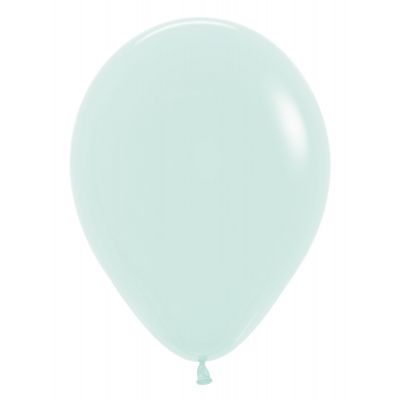 Pastel Green Latex Balloons - 25 Pack