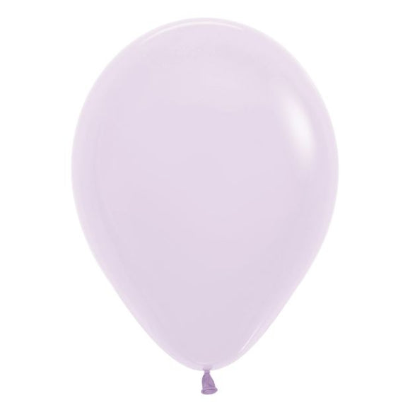 Pastel Purple Latex Balloons - 25 Pack