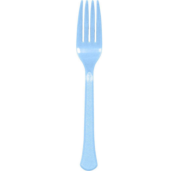 PASTEL BLUE - Plastic Forks