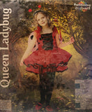 Queen Ladybug Costume Set 7-9 Years