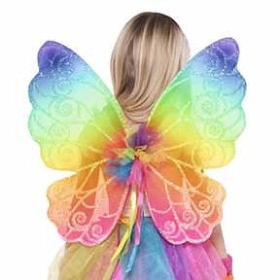 RAINBOW FAIRY WINGS - CHILD