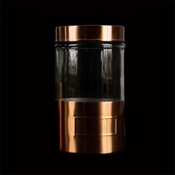 Glass R/Gold with Copper lid 950ml