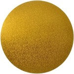 4mm MDF CAKE BOARD - Round Gold 14"