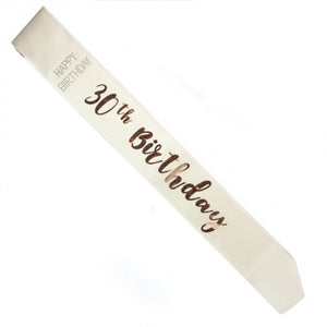 SASH - Rose Gold 30