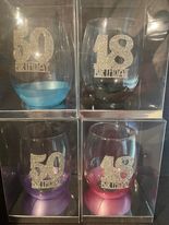 Stemless Wine Glass 50th Design