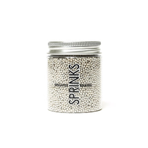 SPRINKS Cachous 2mm - SILVER