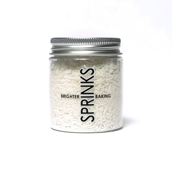 SPRINKS Jimmies 1mm - WHITE