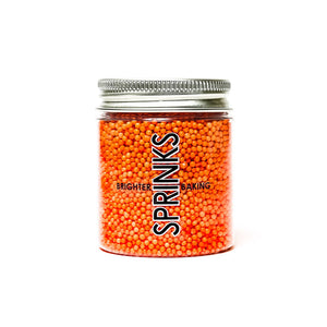 **CLEARANCE** SPRINKS Nonpareils - ORANGE