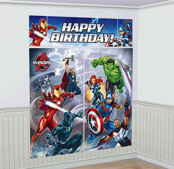 Scene Setter Wall Decorating Set - AVENGERS