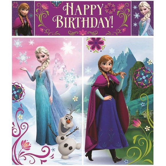 Scene Setter Wall Decorating Set - FROZEN