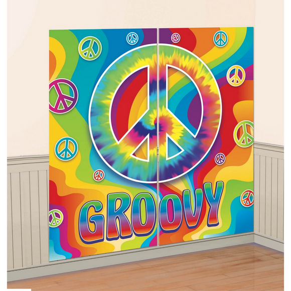 Scene Setter Wall Decorating Set - GROOVY