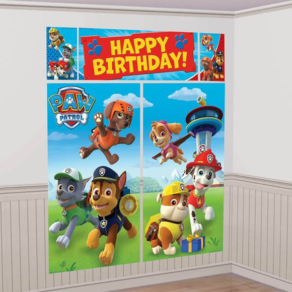 Scene Setter Wall Decorating Set - PAW PATROL BOY