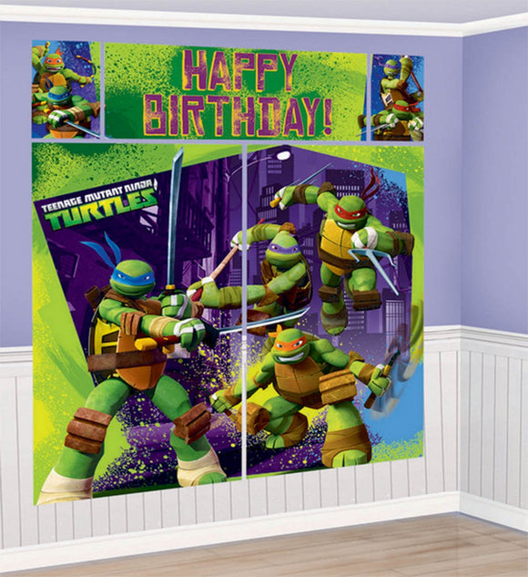 Scene Setter Wall Decorating Set - TMNT