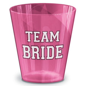 TEAM BRIDE Shot Glasses - 40Pk