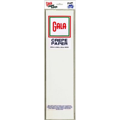 CREPE PAPER - WHITE
